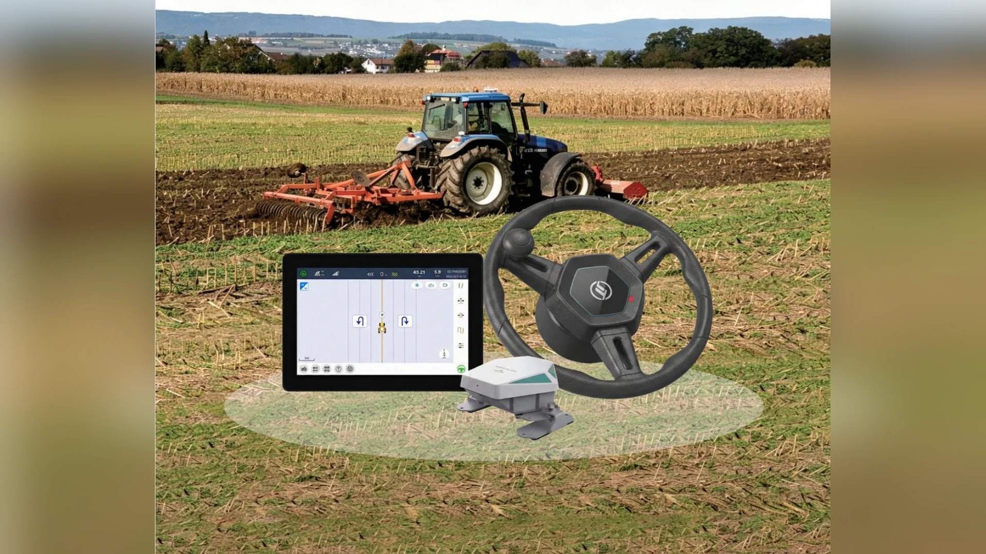 HD818 Auto Steering System platform overview banner